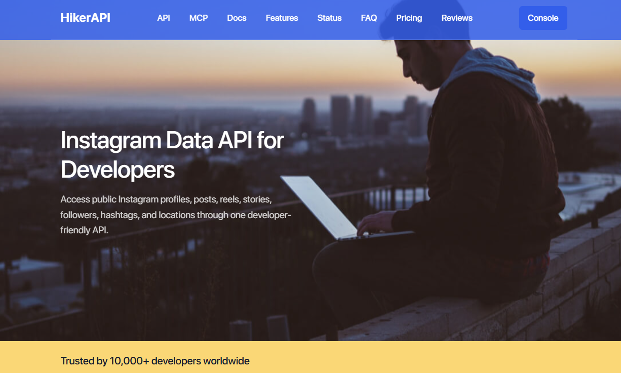 HikerAPI评测:告别自建爬虫的Instagram数据API